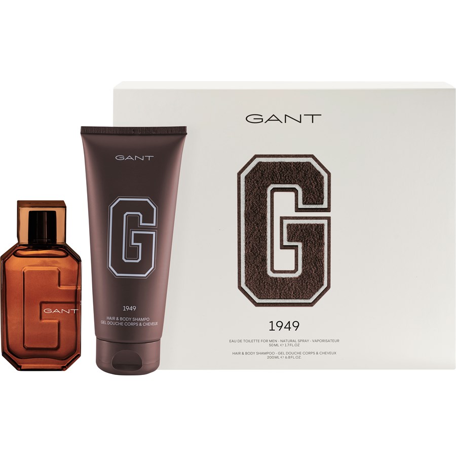 Gant 1949 Gift Set Eau de Toilette + Hair & Body Shampoo Herren