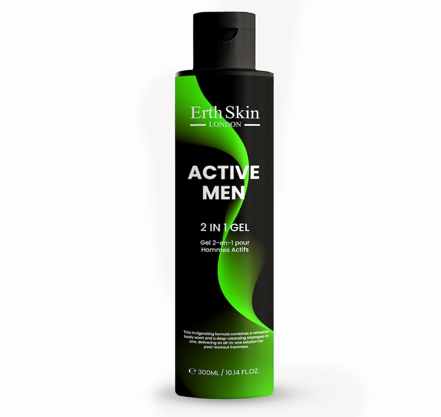 ErthSkin London Active Men 2-in-1 Duschgel 300 ml Damen