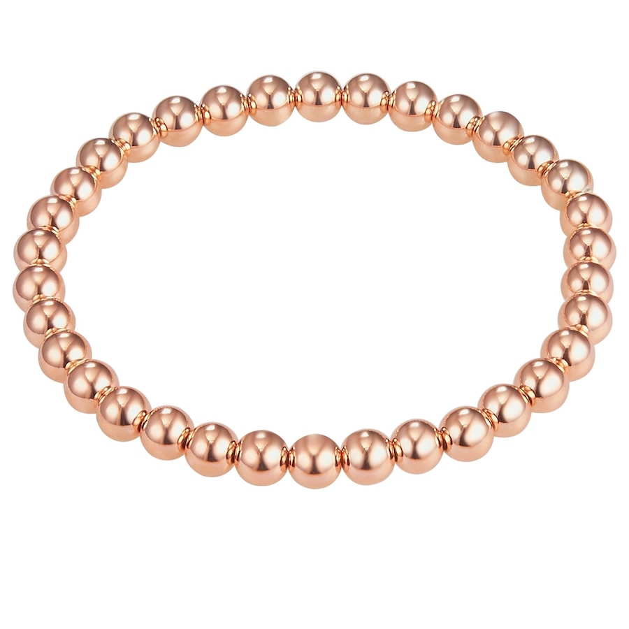 Lulu & Jane Armband Messing in Roségold Gold Damen
