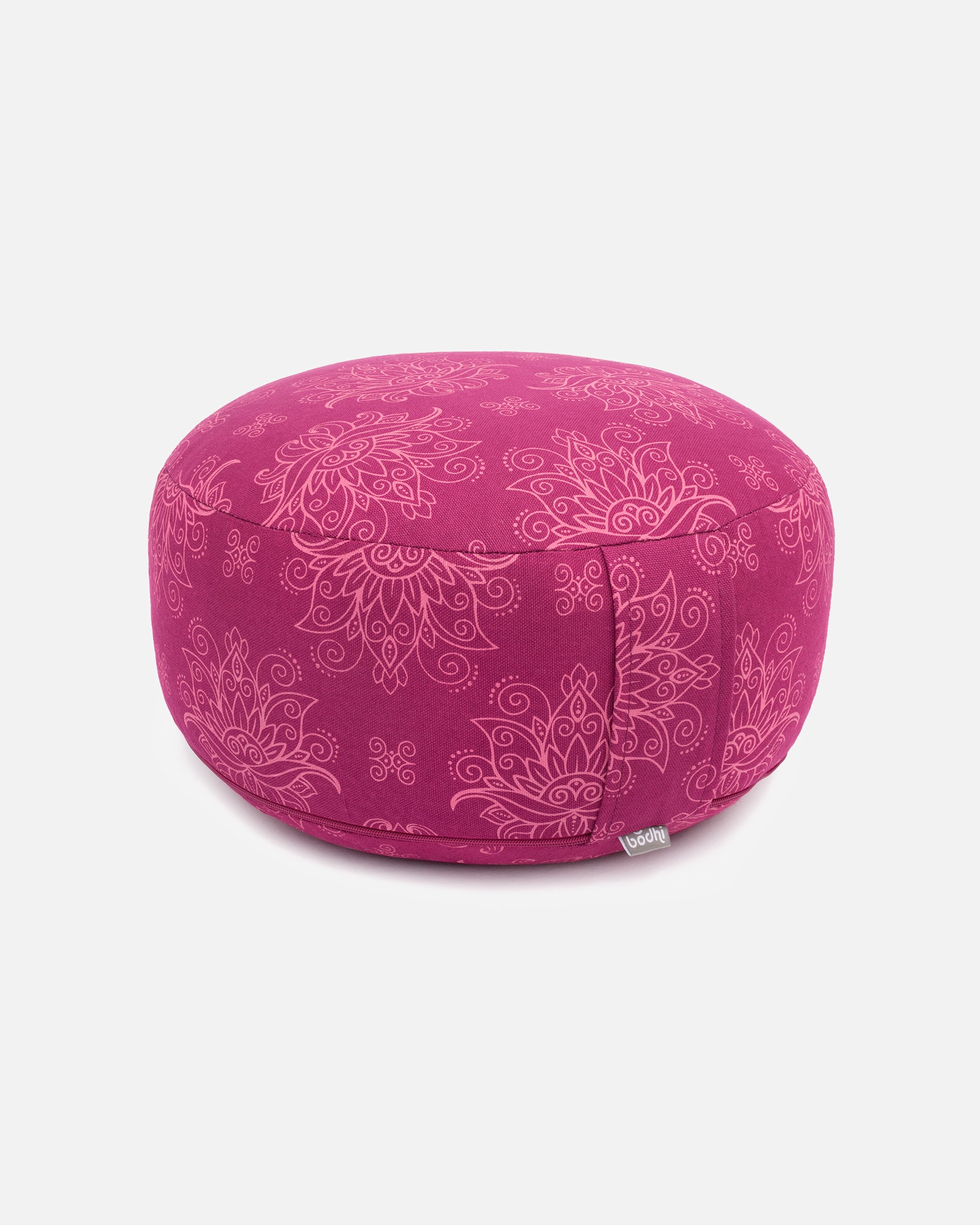 Yogazubehör für Unisex bodhi Maharaja Collection: Meditationskissen RONDO Lotus, berry