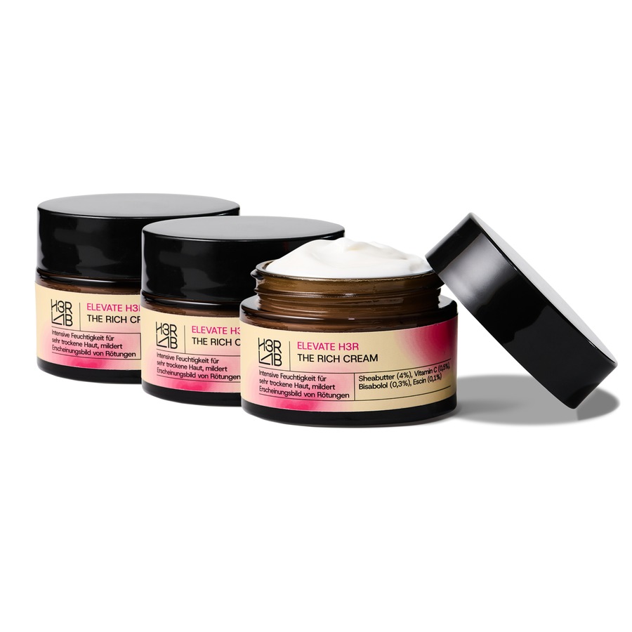H3R LAB The Rich Cream – für intensive Pflege & Hautberuhigung 3er Set 150 ml Damen
