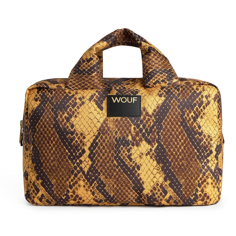 Wouf Daily Kulturbeutel boa Braun Herren