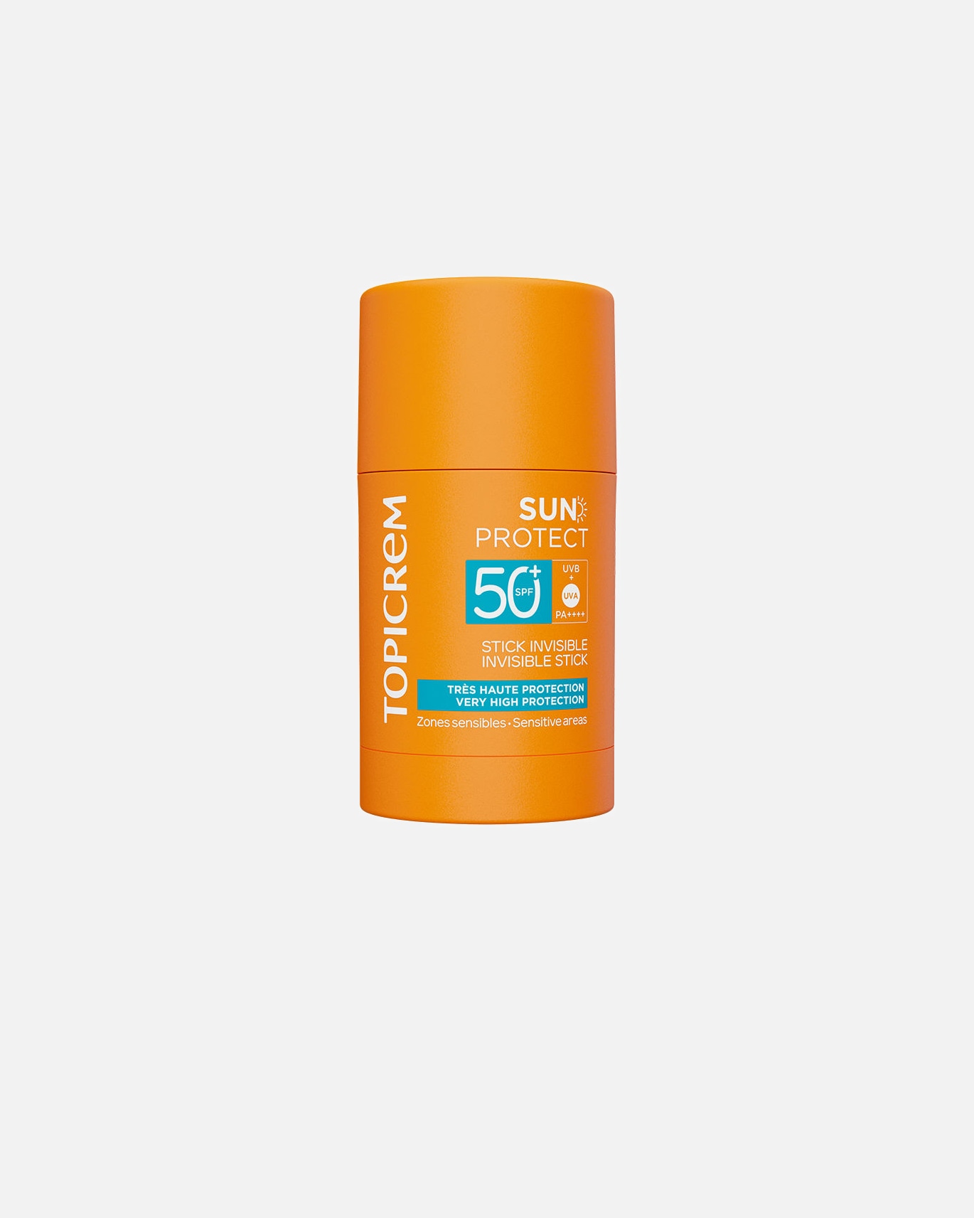 Sonnencreme für Unisex Topicrem Unsichtbarer Sonnenschutzstift LSF 50+ 15 gr