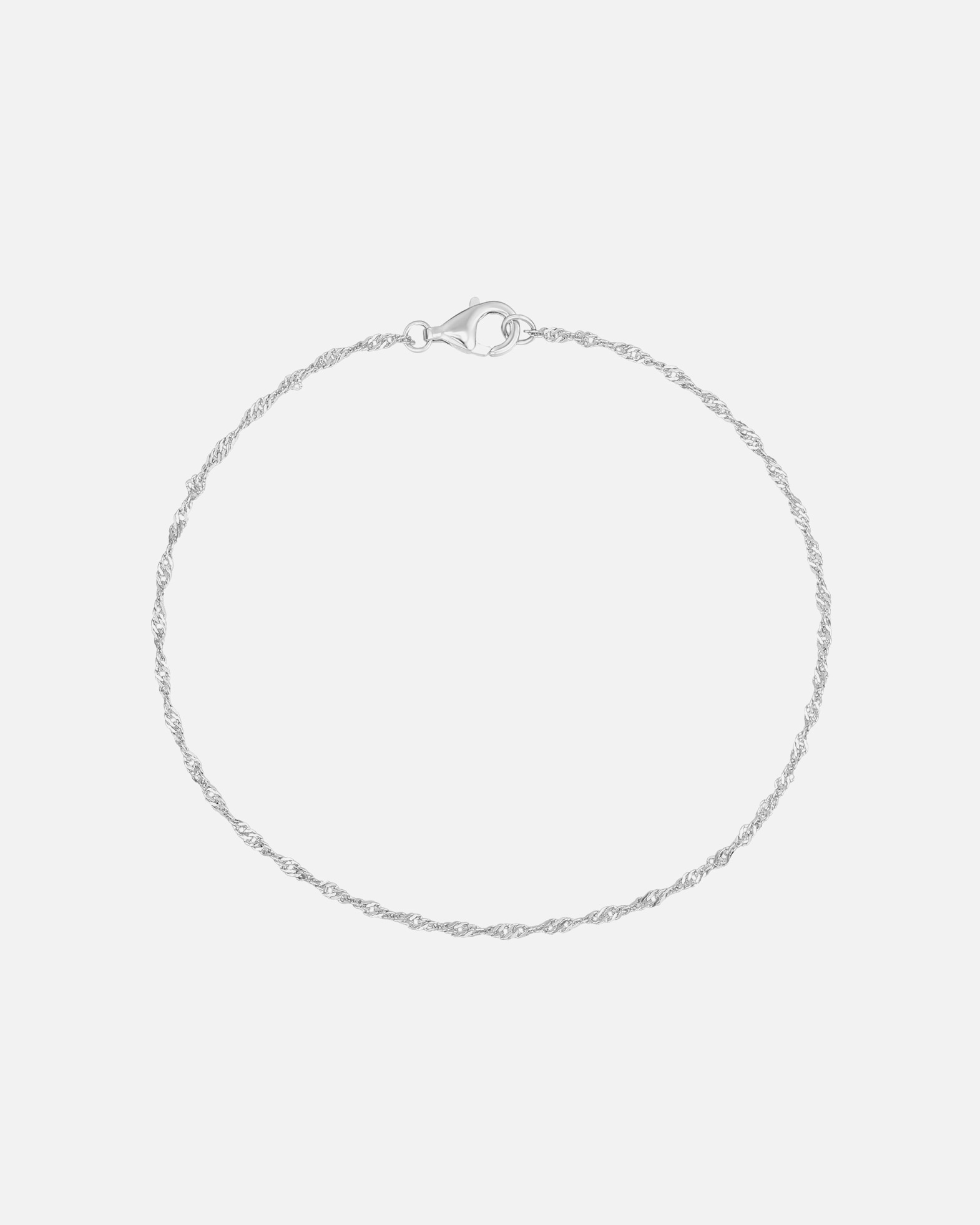 Armband für Weiblich Rafaela Donata Armband aus Sterling Silber in Silber 17 cm
