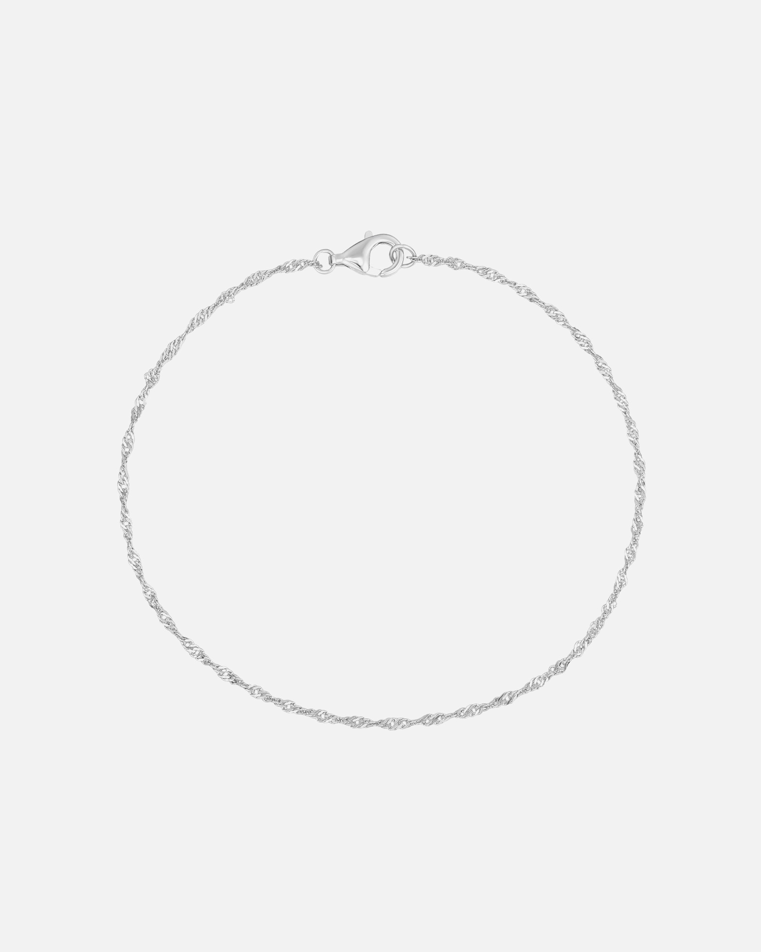 Armband für Weiblich Rafaela Donata Armband aus Sterling Silber in Silber 19 cm