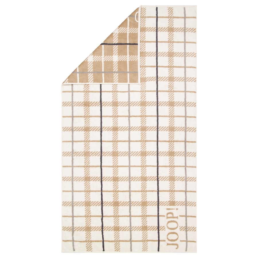JOOP! Handtücher Contour Checked 1715 Creme - 37 Duschtuch 80x150 cm