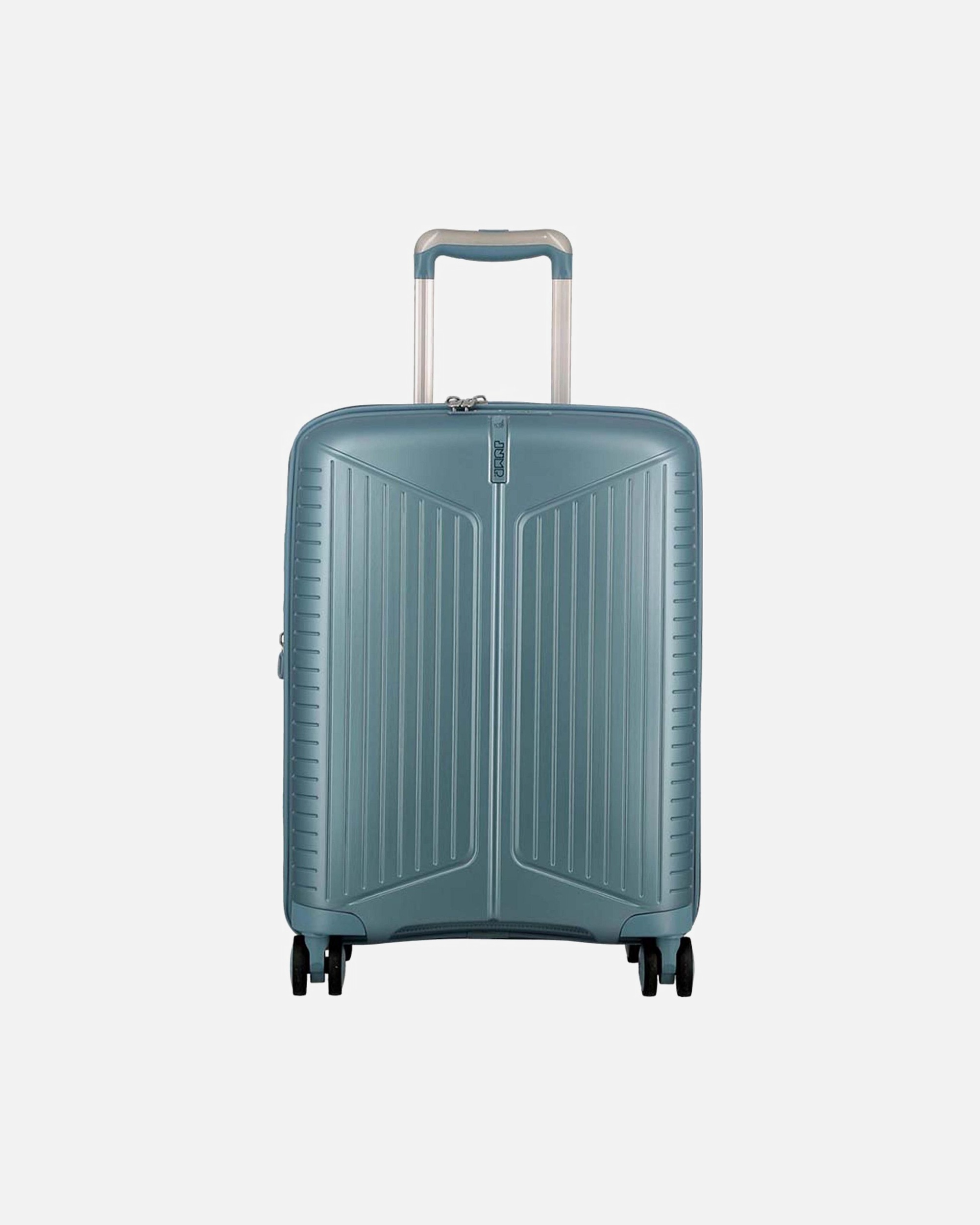 Handgepäckkoffer für Männlich Jump Evae Ultra-Light 4 Rollen Kabinentrolley 55 cm light blue