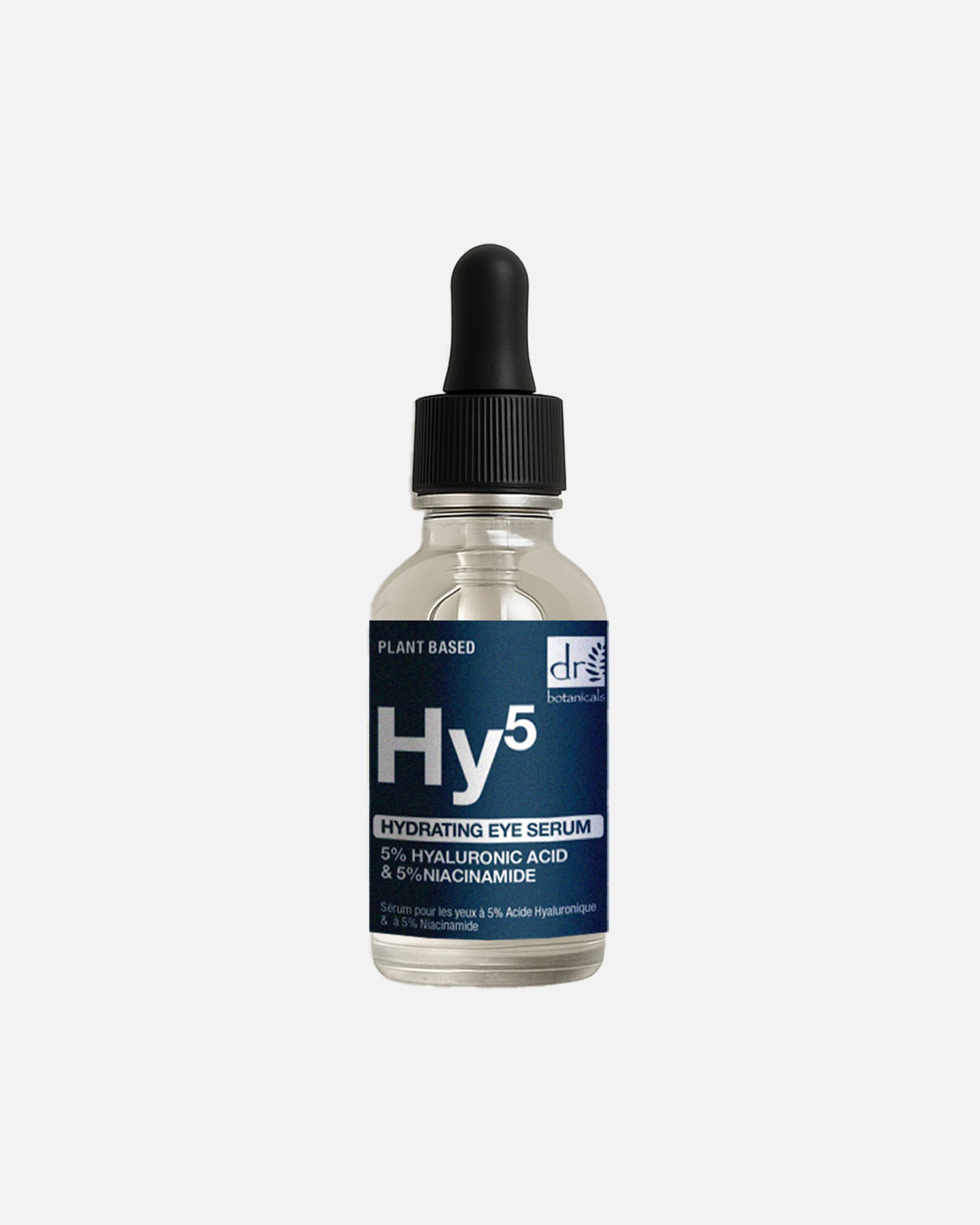Anti-Aging Serum für Unisex Dr Botanicals Feuchtigkeitsspendendes Augenserum mit 5% Hyaluronsäure und 5% Niacinamid 15 ml
