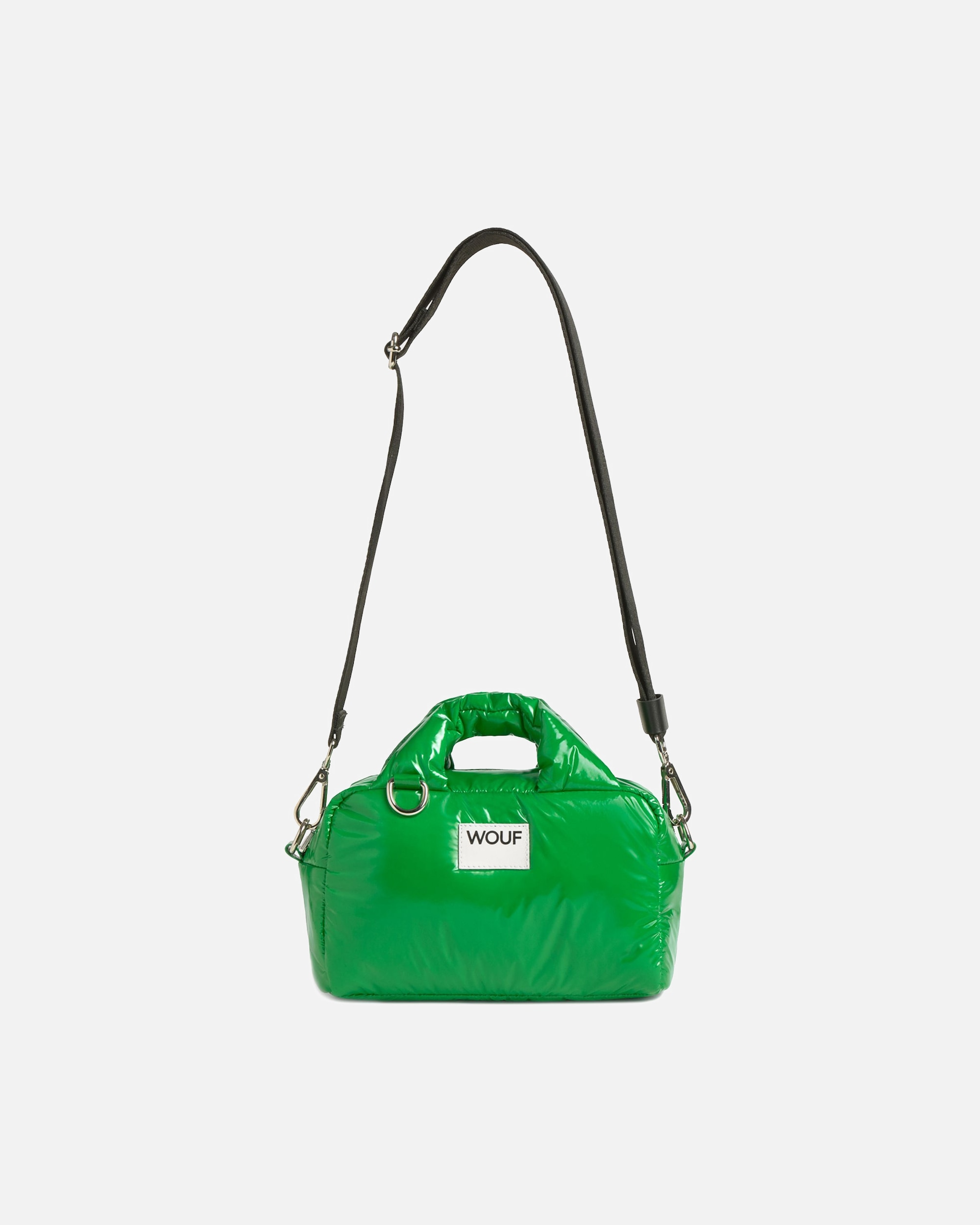 Clutch für Weiblich Wouf Glossy Henkeltasche basil