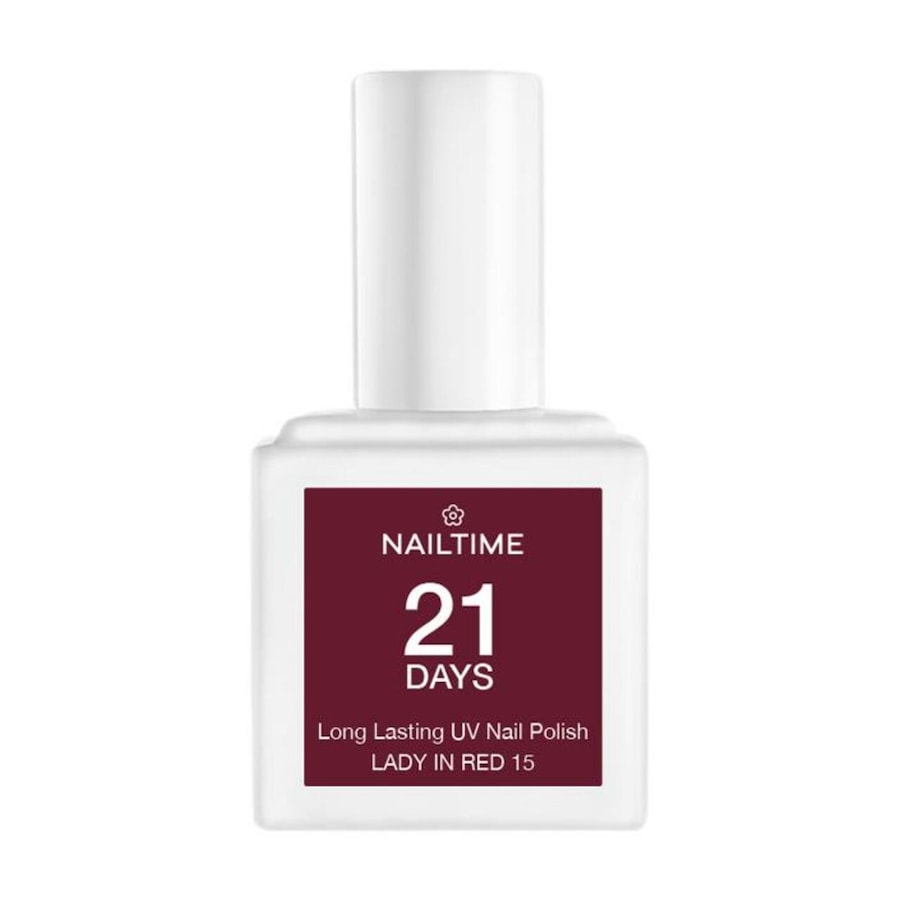 NAILTIME 21 Days UV Nail Polish 15-Lady In Red 8 ml