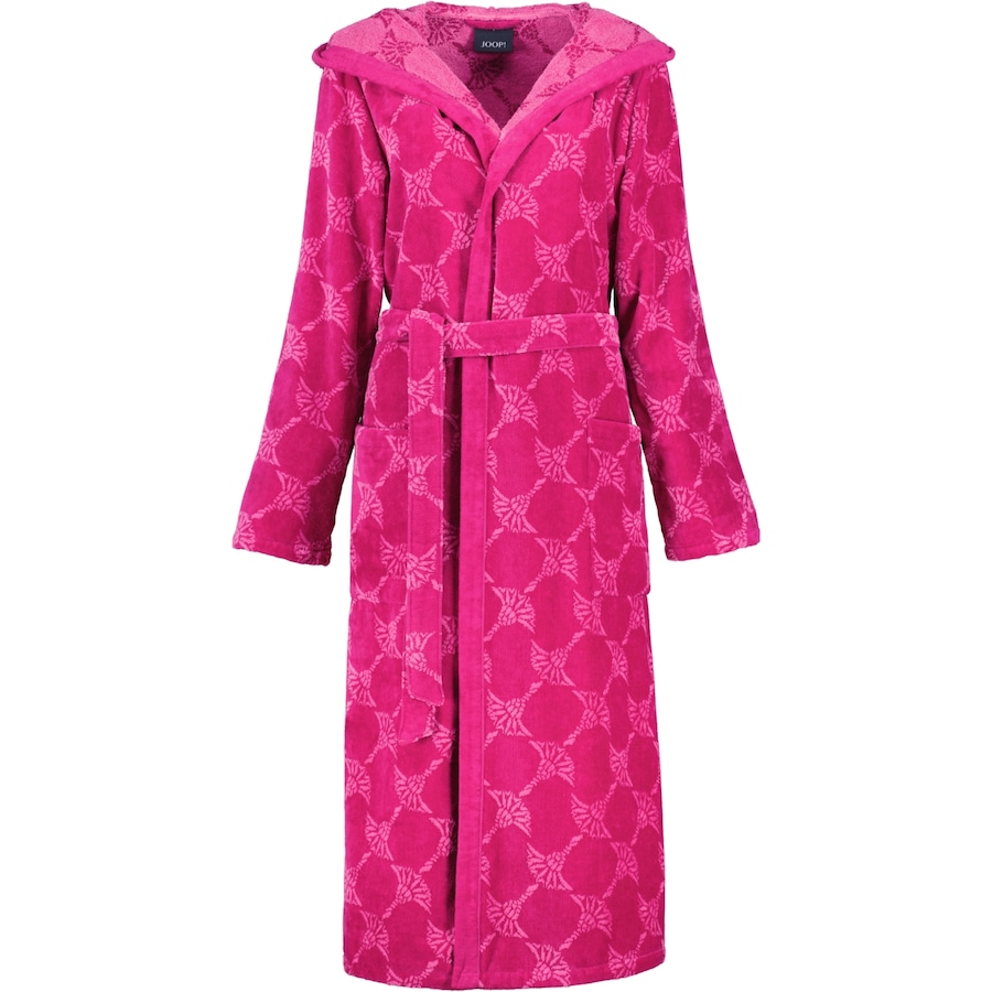 JOOP! Bademantel mit Kapuze Cassis M Damen