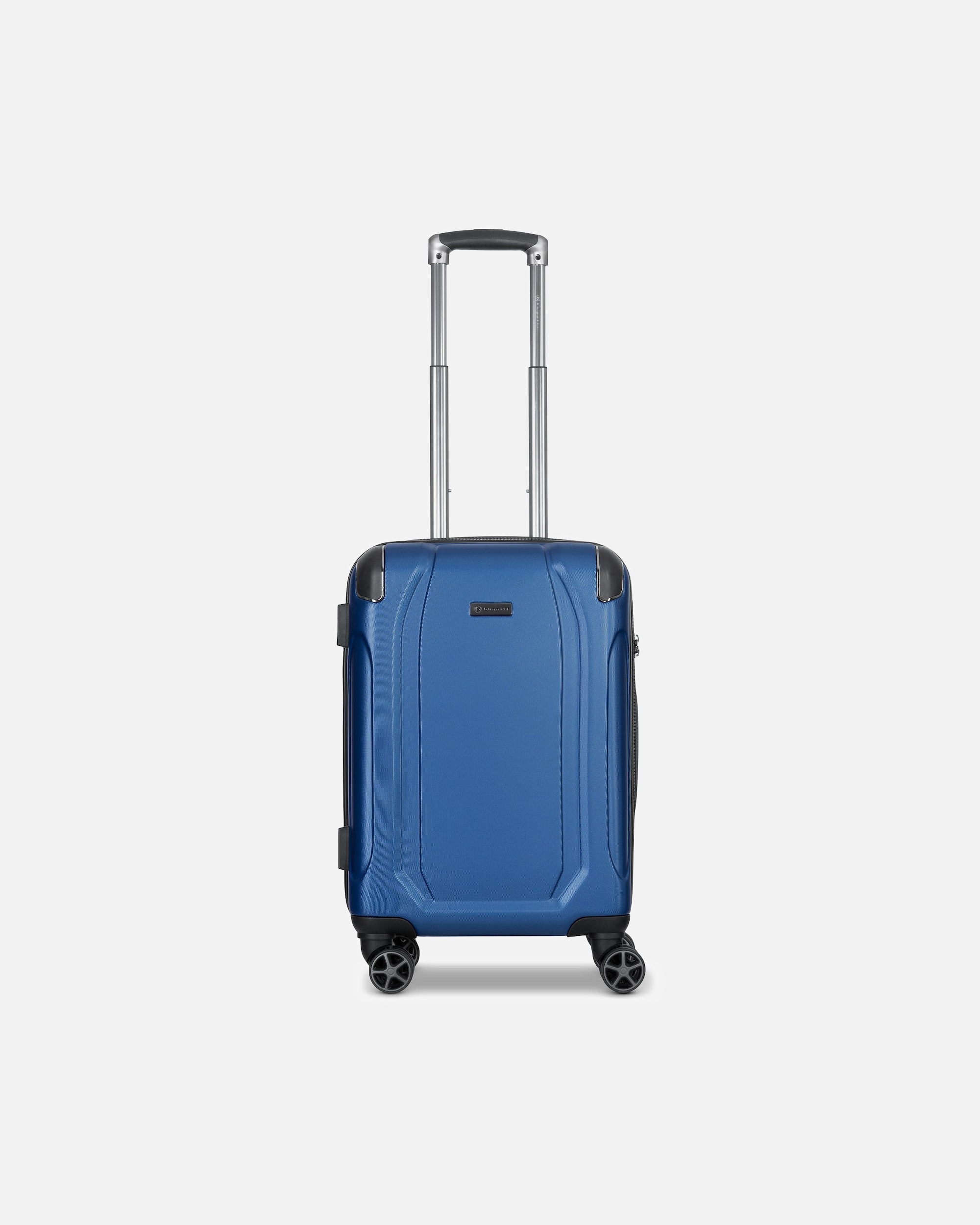 Handgepäckkoffer für Männlich Bugatti Valencia 4 Rollen Kabinentrolley S 55 cm blue
