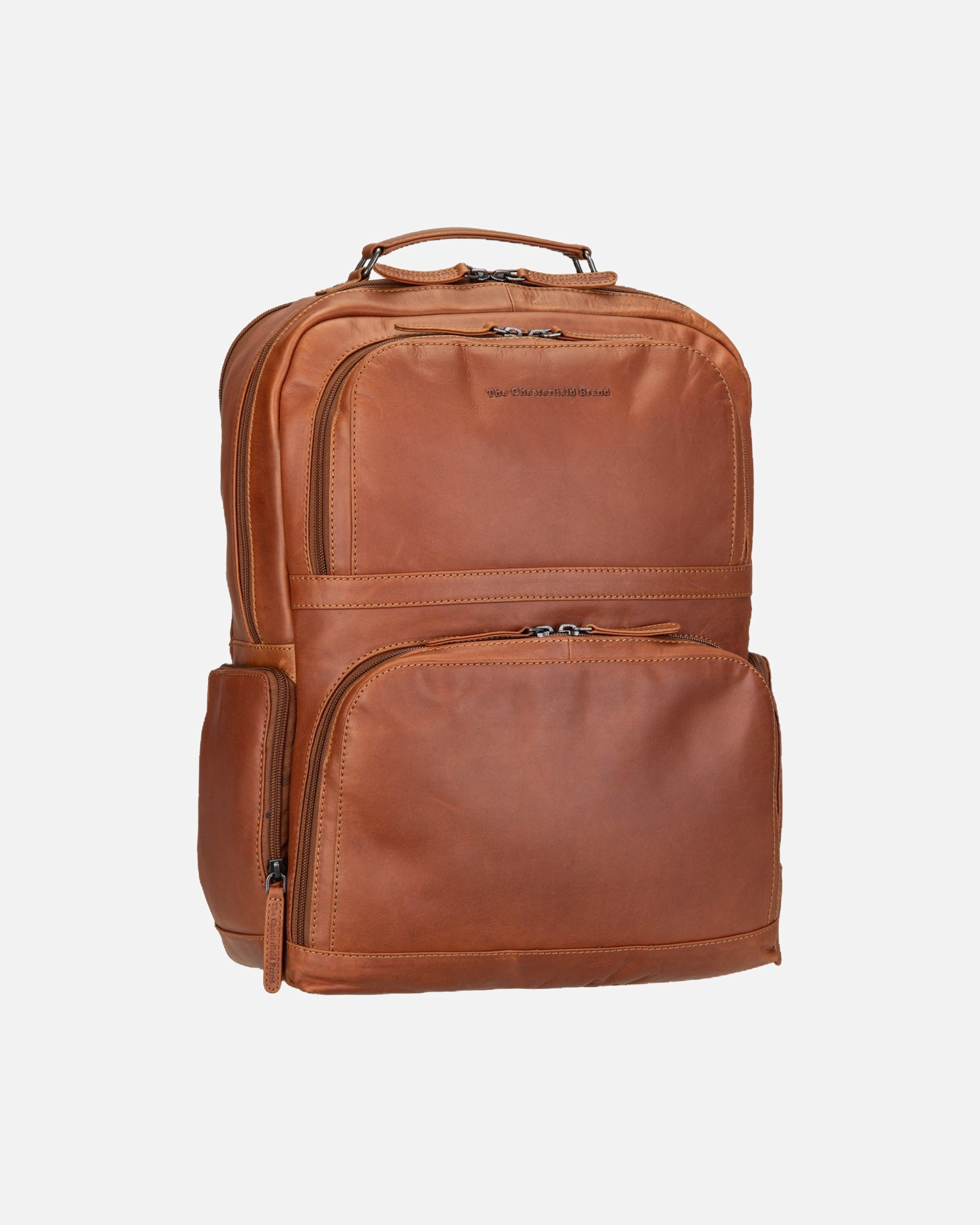 Rucksack für Männlich The Chesterfield Brand Rucksack Lennox Cognac