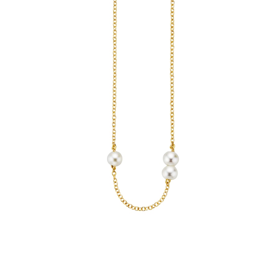 caï Collier 925/- Sterling Silber 39+3cm Damen