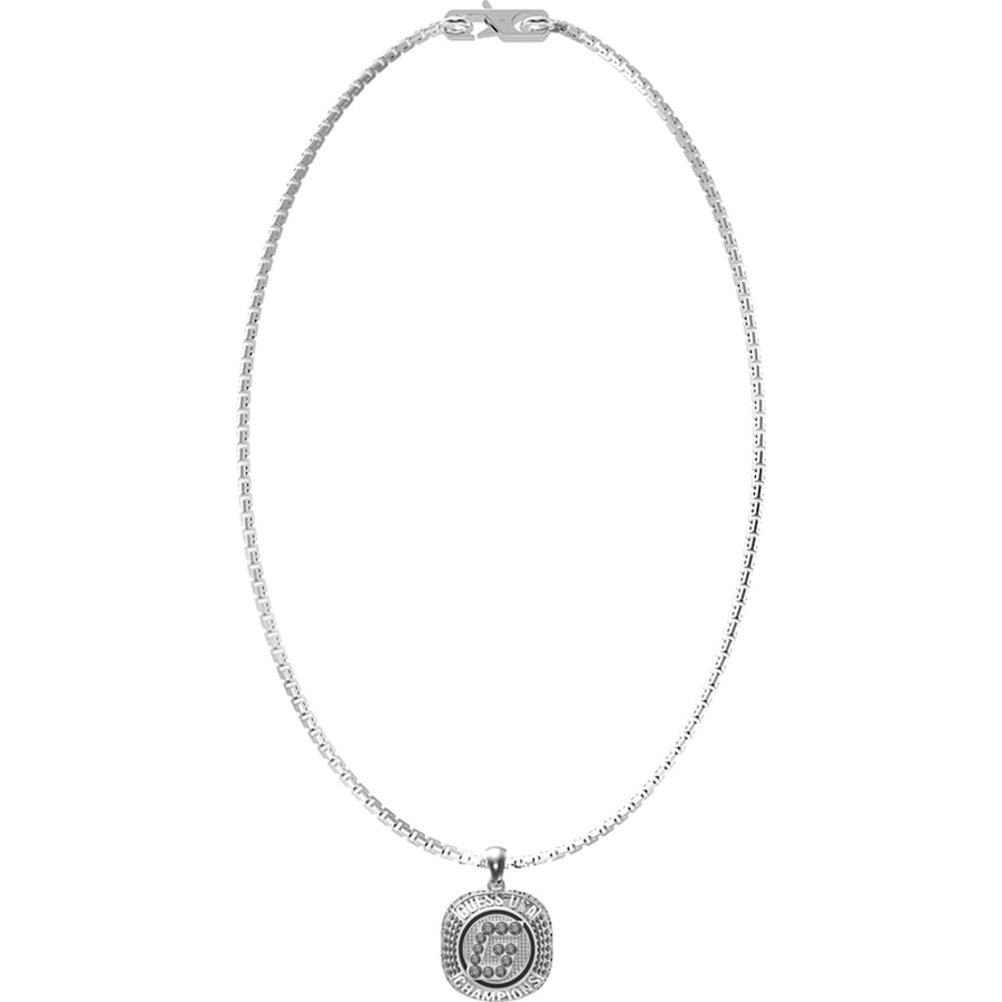 Guess Kette Edelstahl silber Herren