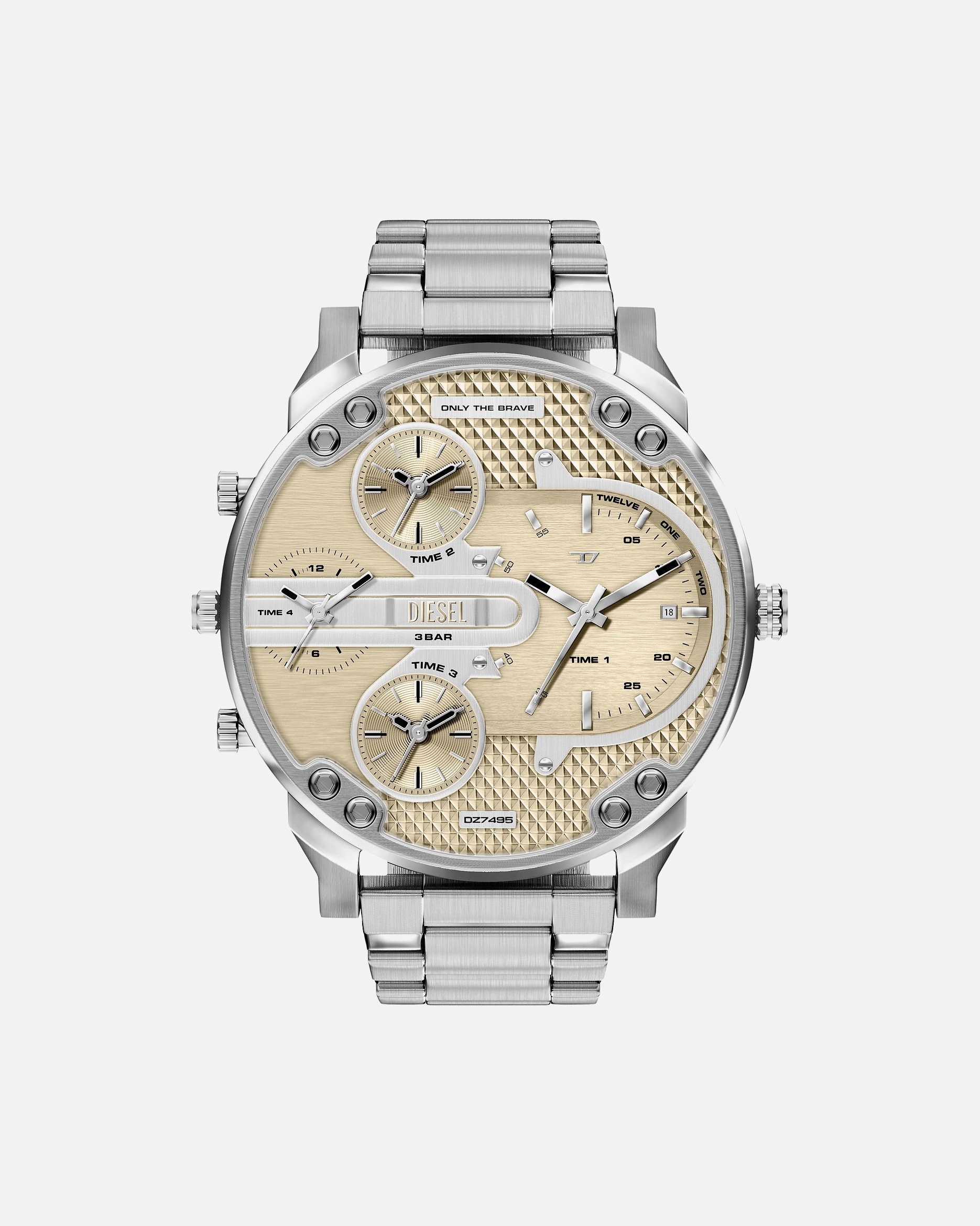 Uhr für Männlich Diesel Herrenuhr Edelstahl One Size