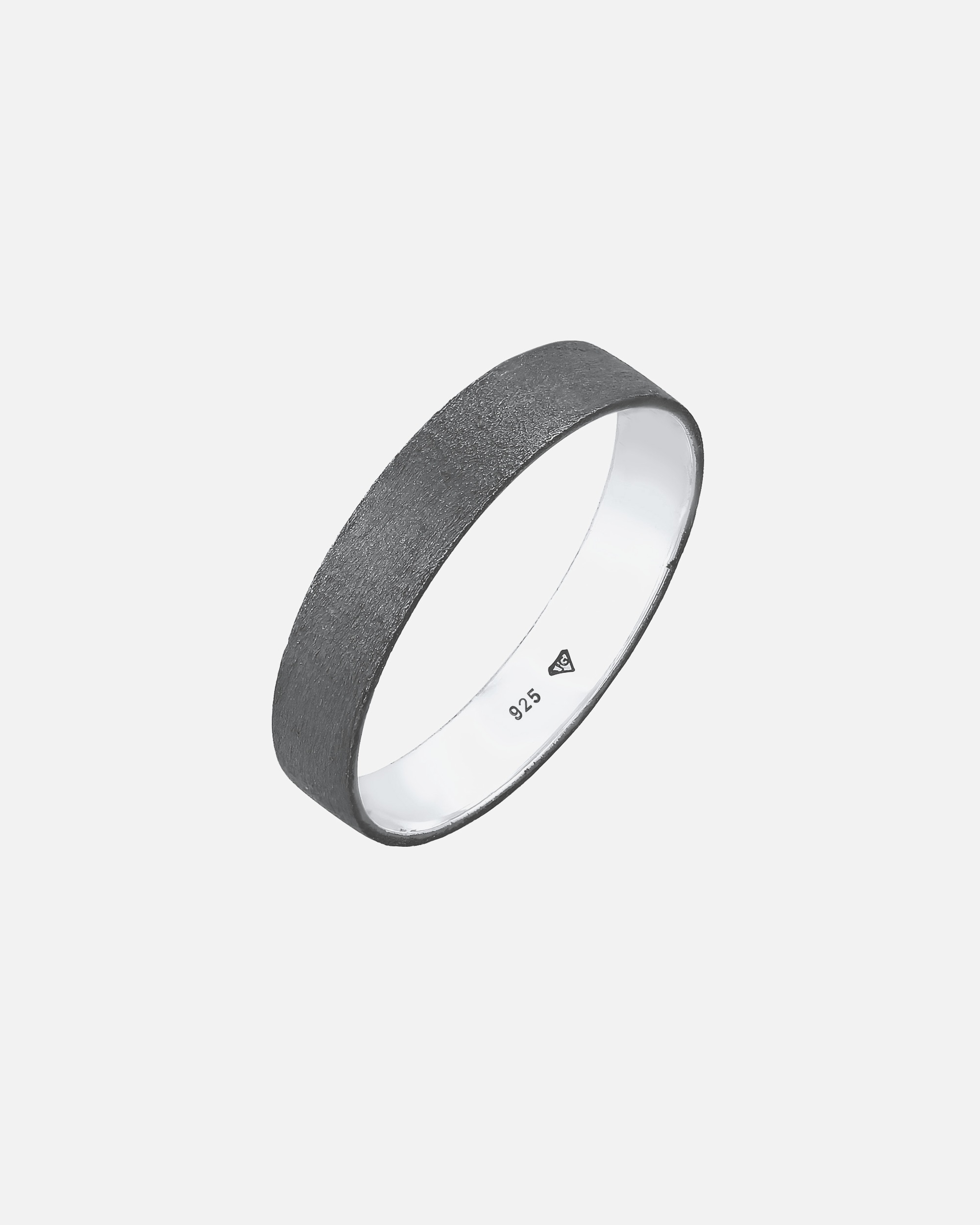Ring für Männlich KUZZOI Bandring Herrenring Freundschaftsring 925 Silber 56