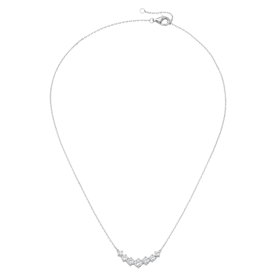 Smart Jewel Collier Mittelteil mit Zirkonia, Silber 925