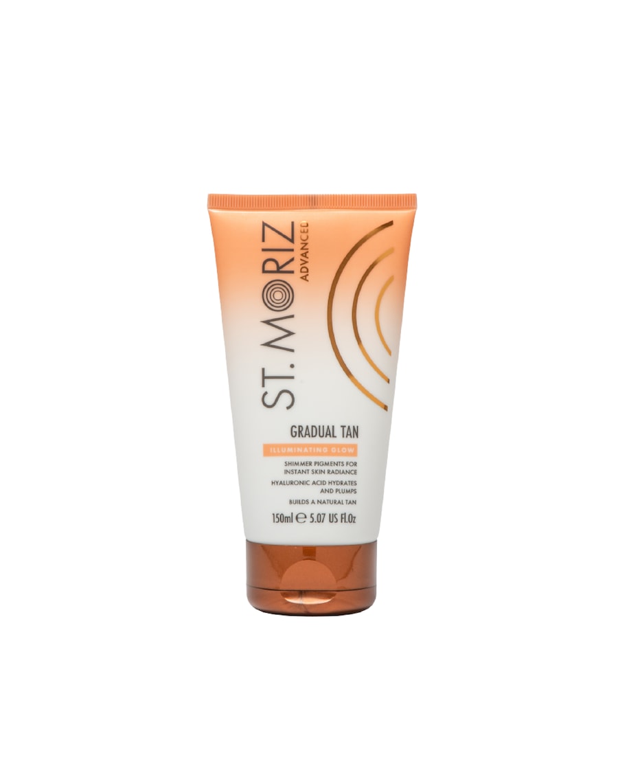 St. Moriz Advanced Aufbauenede Selbstbräuner-Lotion mit Shimmer-Effekt 150 ml