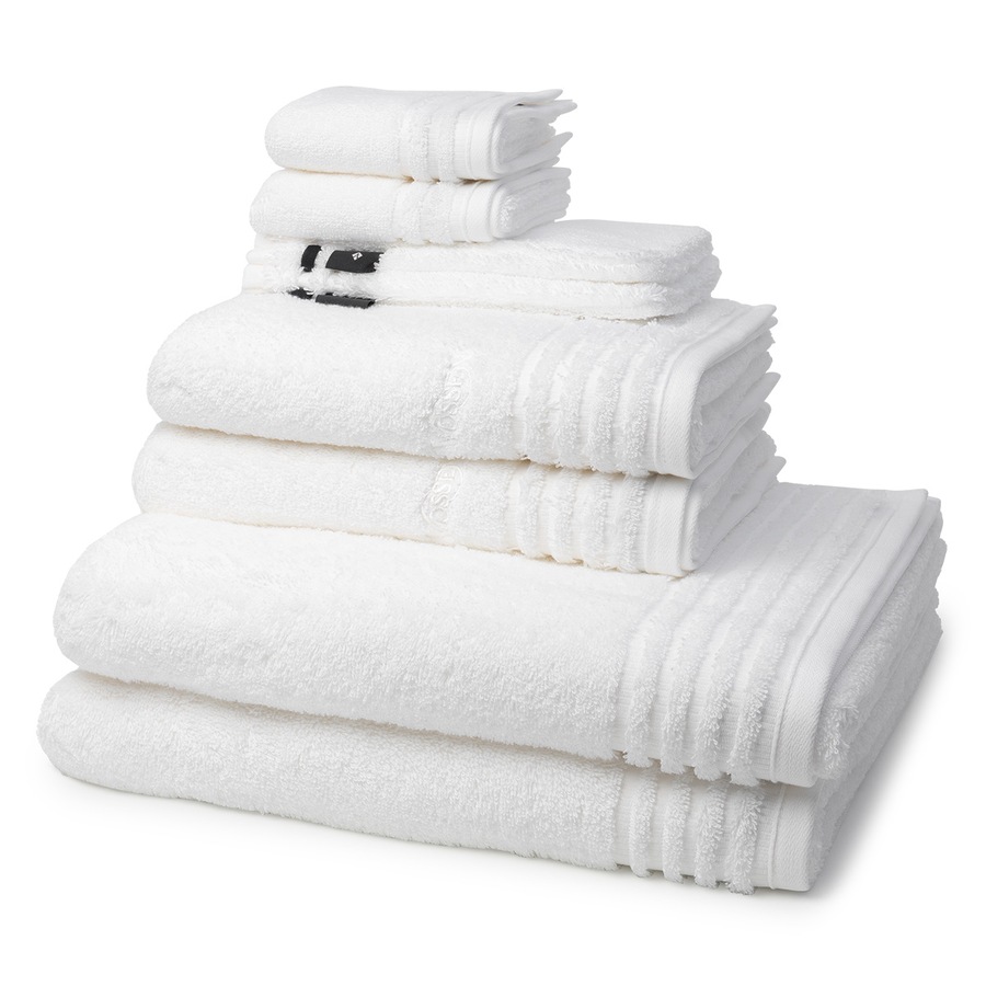 Vossen Vienna Supersoft 8-teilig Handtuch-Set Weiß Weiss