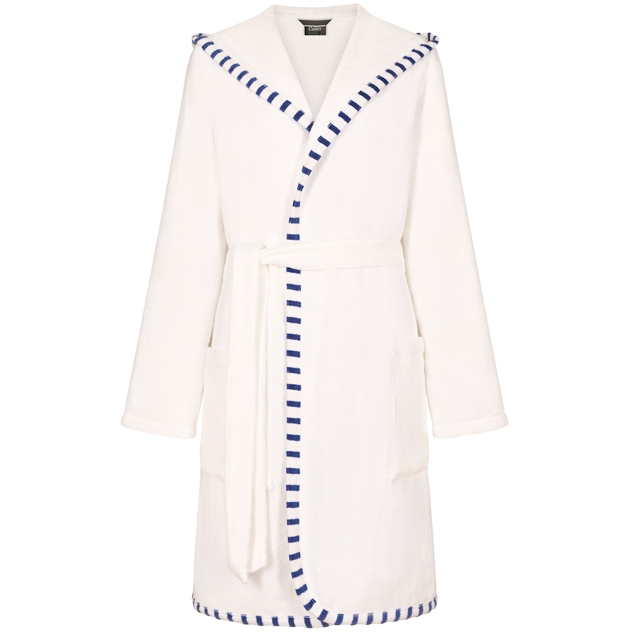 Cawö Bademäntel Damen Kapuze Breton 848 weiß - 600 L