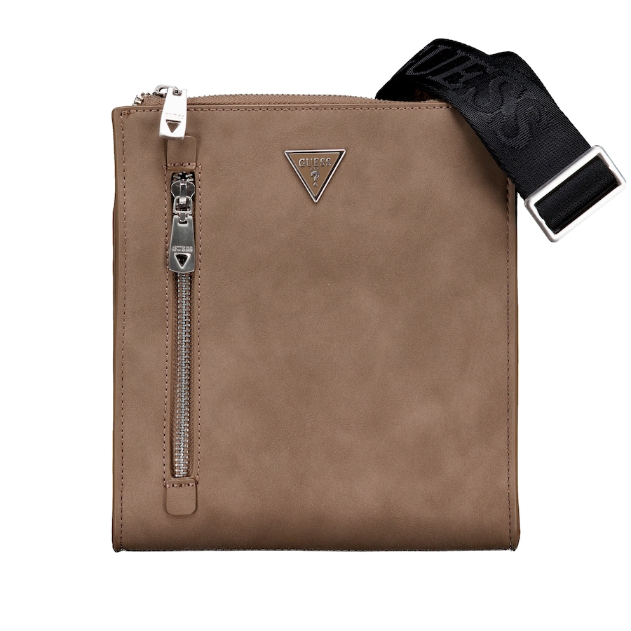 Guess Umhängetasche Torino Flat Crossbody Desert Beige Herren