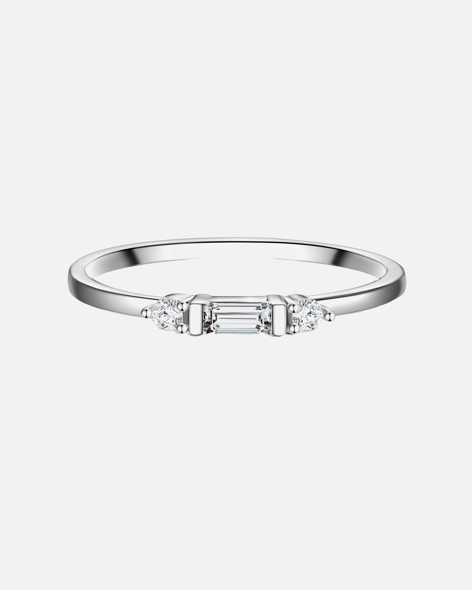 Ring für Weiblich Glanzstücke München Ring Sterling Silber Zirkonia in Silber 48