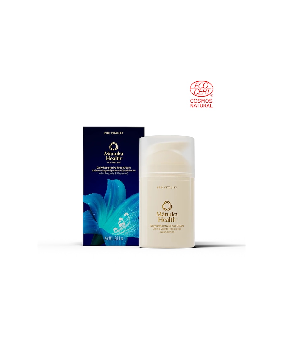 Manuka Health Pro Vitality - Daily Restorative Face Cream with Propolis & Vitamin C 50 ml