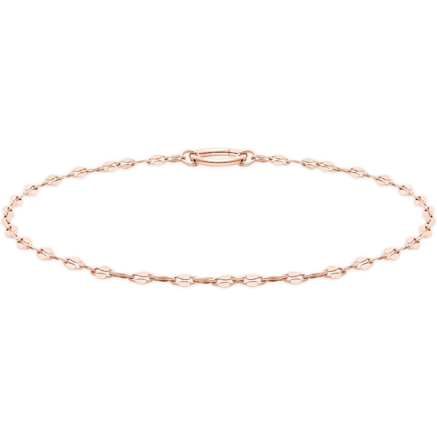 Tamaris Fußkette Edelstahl roségold Damen