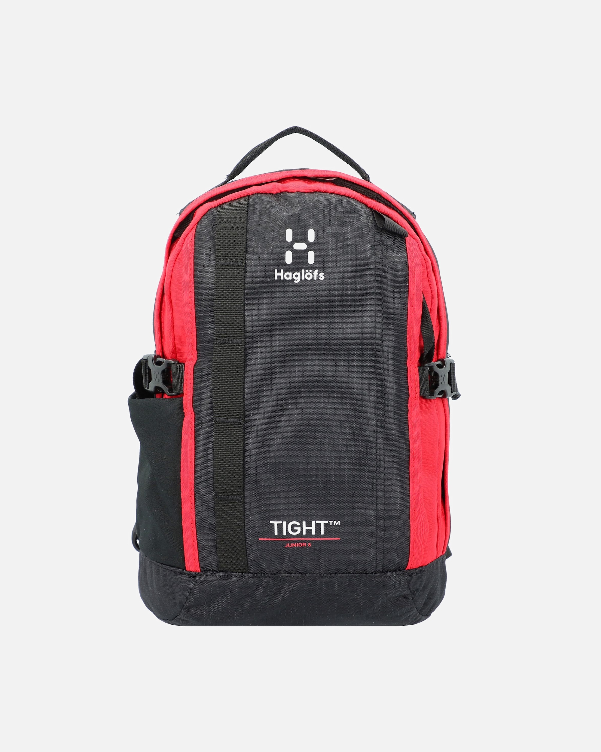 Rucksack für Männlich Haglöfs Tight Junior Rucksack true black/scarlet red