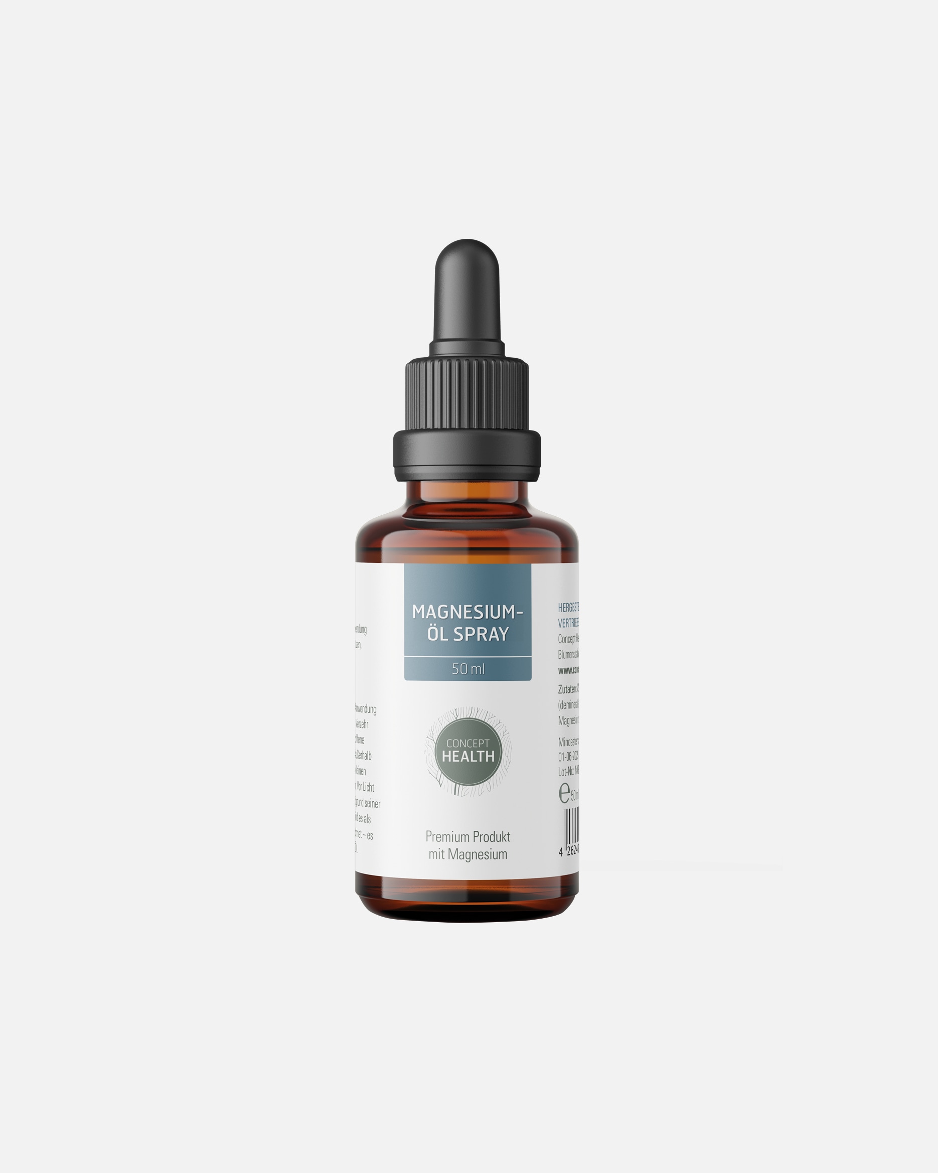Mineralstoffe für Unisex CONCEPT HEALTH Default Brand Line MAGNESIUM ÖL SPRAY – Magnesiumchlorid zur äußerlichen Anwendung. 50 Milliliter