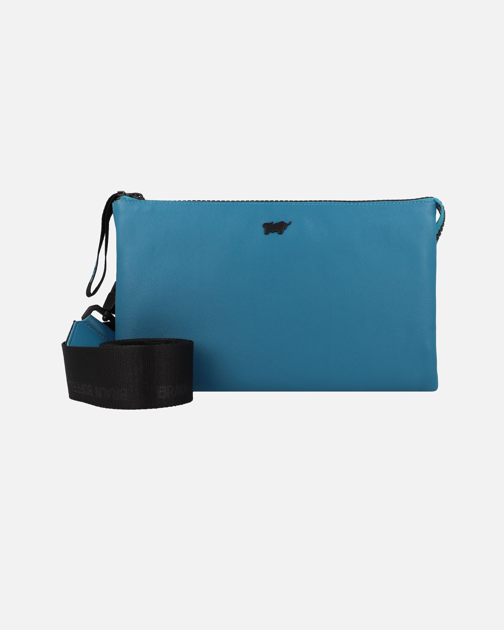 Handtasche für Weiblich Braun Büffel Capri Umhängetasche ocean