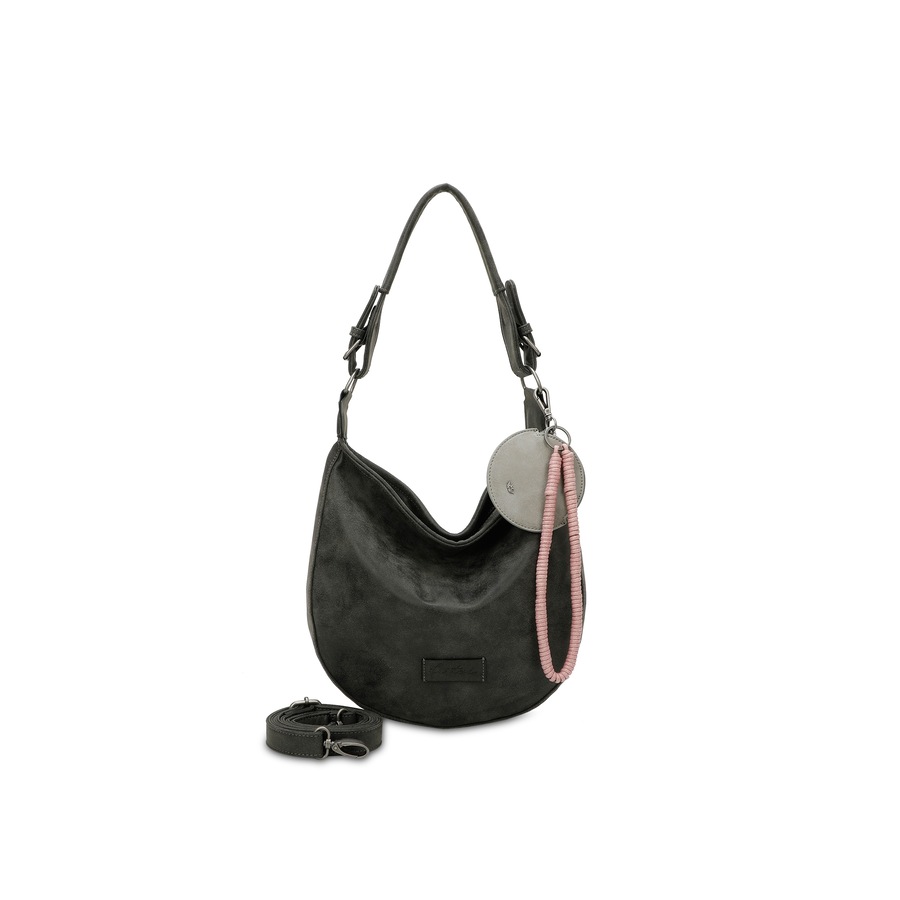 Fritzi aus Preußen Hobo Schultertasche Schwarz Damen