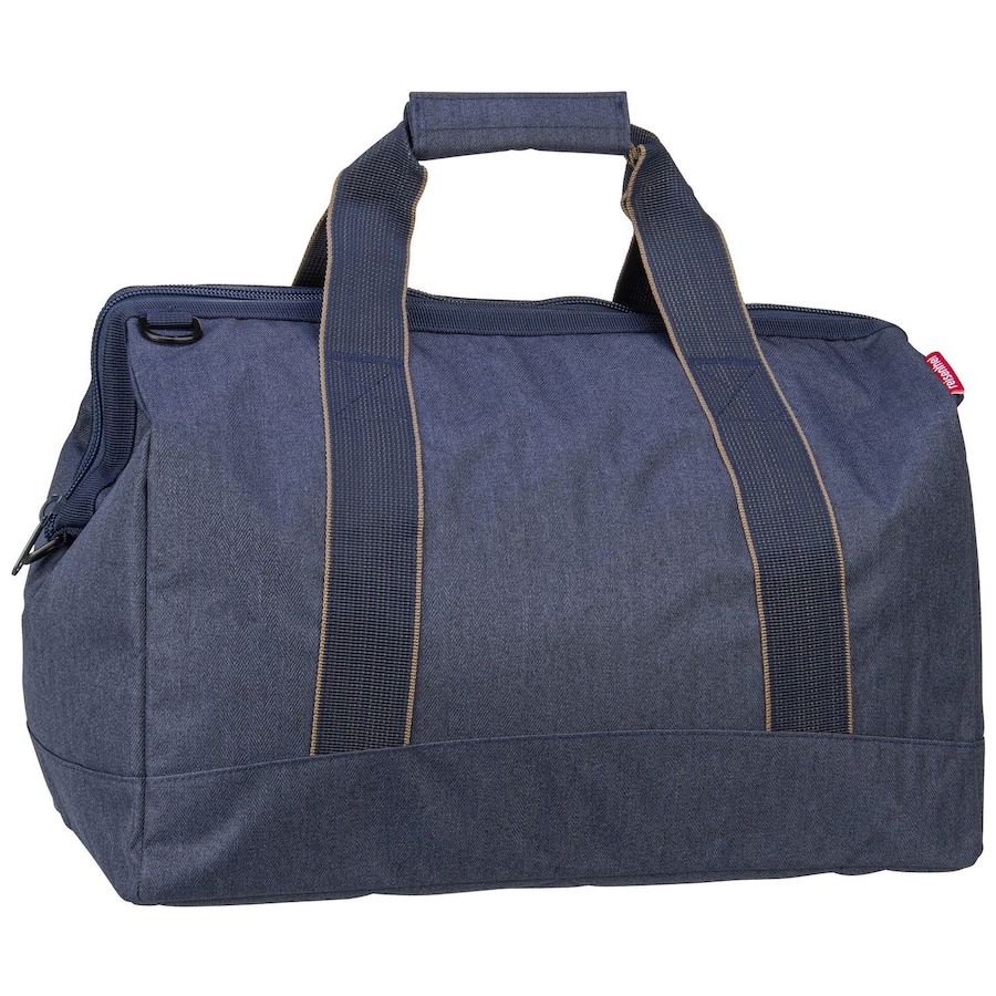 Reisenthel Sporttasche allrounder L twist Herringbone Dark Blue Schwarz