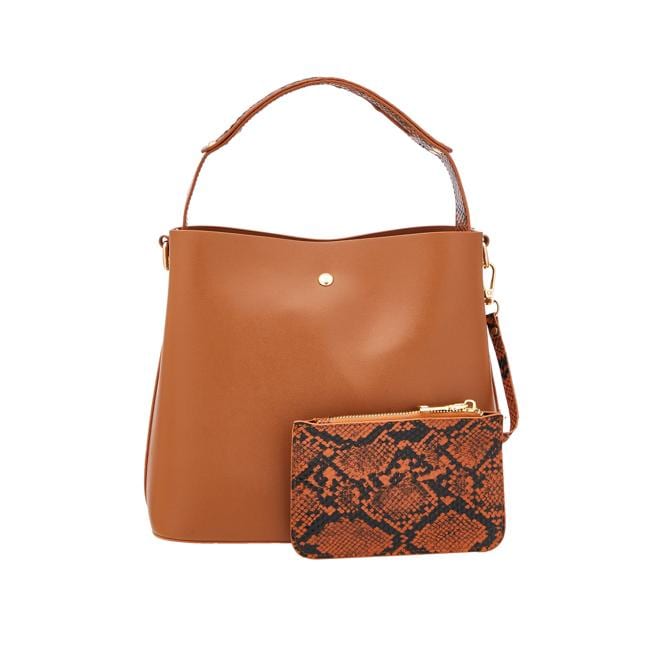 usha Handtasche Orange Damen