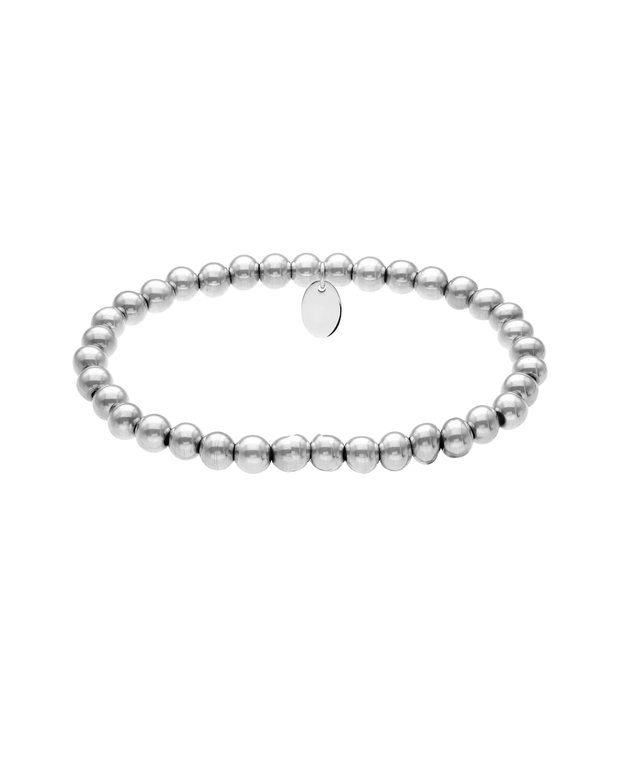 Lucardi Armband Stahl Silber - 17.0 Damen