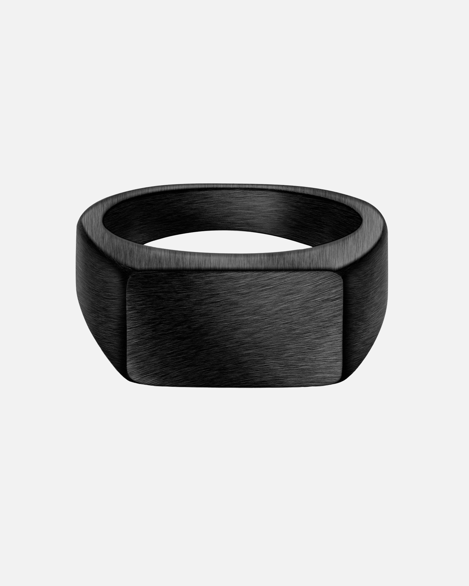 Ring für Männlich True Rebels Ring aus Edelstahl in schwarz 66