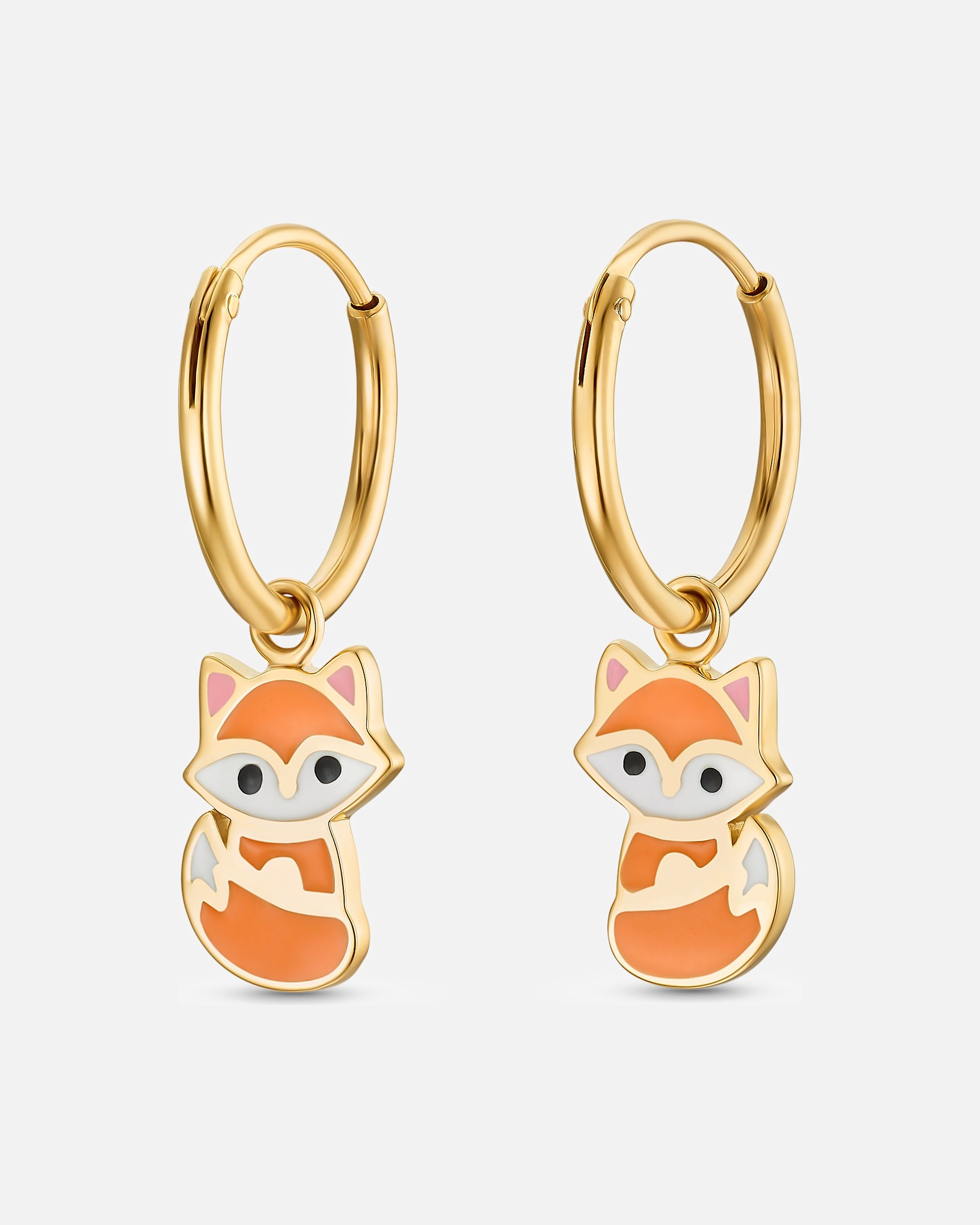 Ohrringe für Weiblich FAVS Little Friends Ohrhänger 925er Silber Fuchs