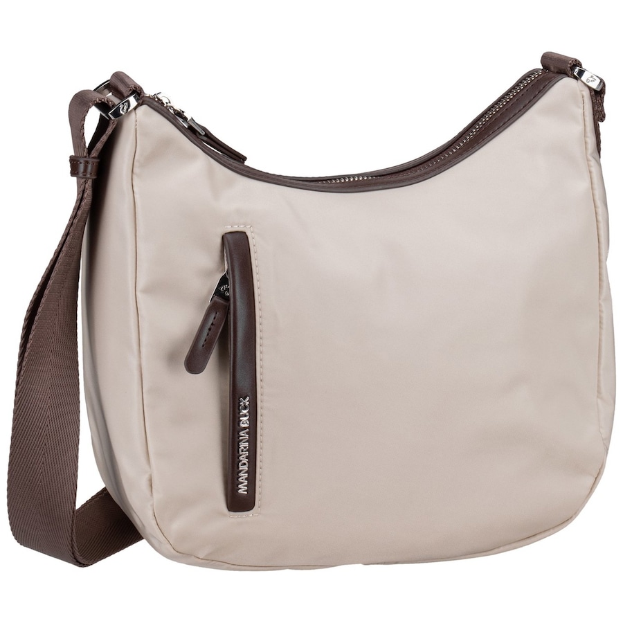 Mandarina Duck Beuteltasche Hunter Medium Hobo Latte Nude Damen