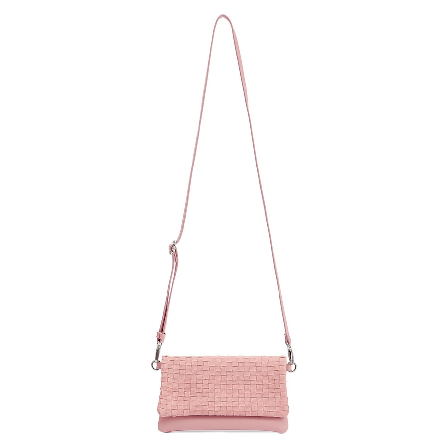 FREDsBRUDER Weave Harmony Clutch blush Silber Damen