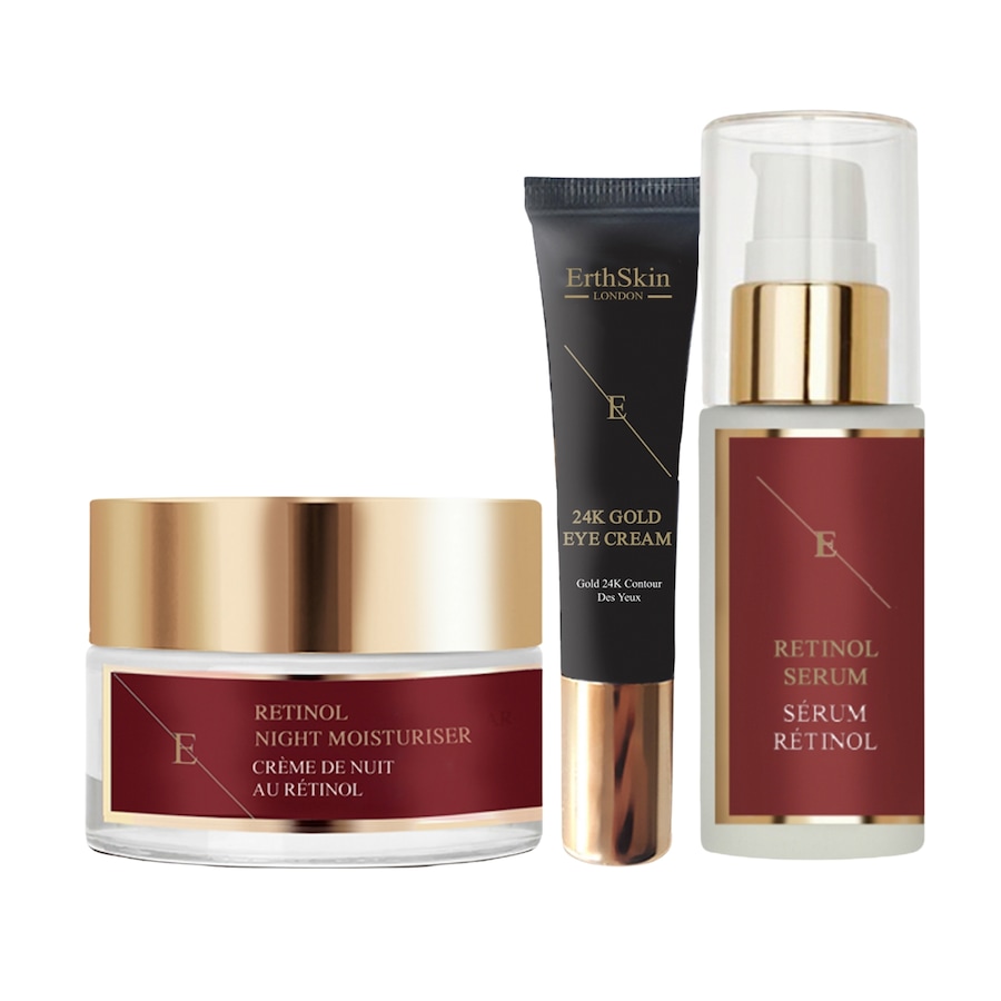 ErthSkin London Pro Retinol Gold Augenset Damen