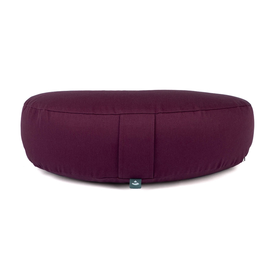 bodhi Meditationskissen YOGI MOND ECO aubergine