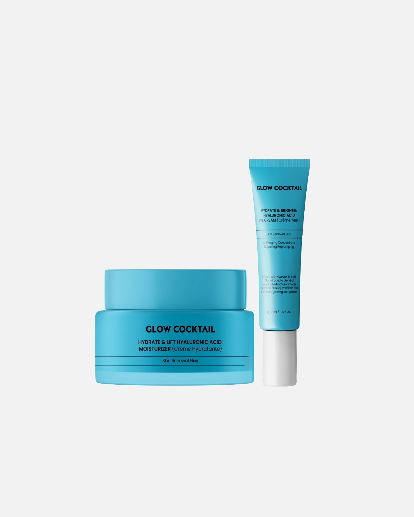 für Weiblich Glow Cocktail Hyaluron Augen Duo 1 Stück