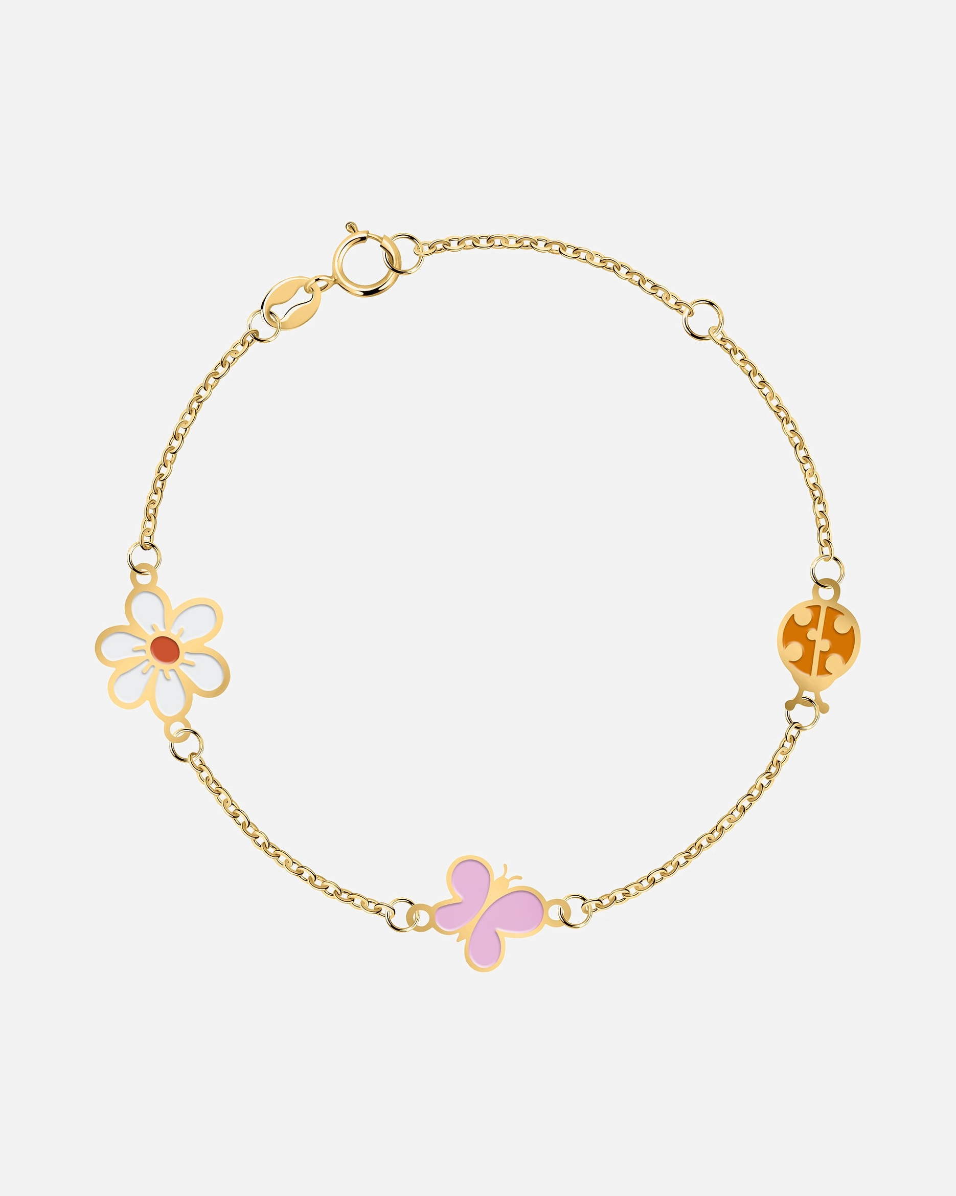 Armband für Weiblich FAVS Little Friends Armband 375er Gelbgold One Size