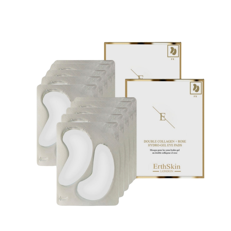 ErthSkin London Doppelkollagen + Rosenhydrogel-Augenpads 50 g Damen