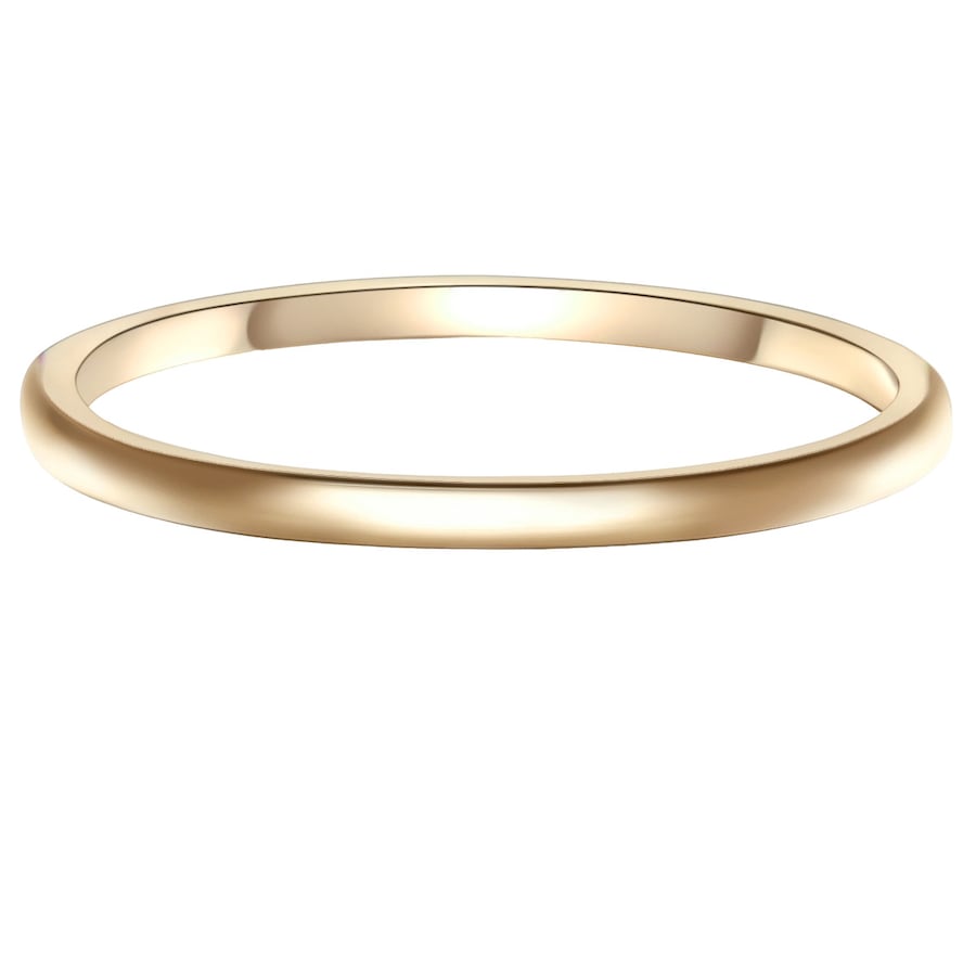 Glanzstücke München Ring Sterling Silber in Gelbgold 58 Damen