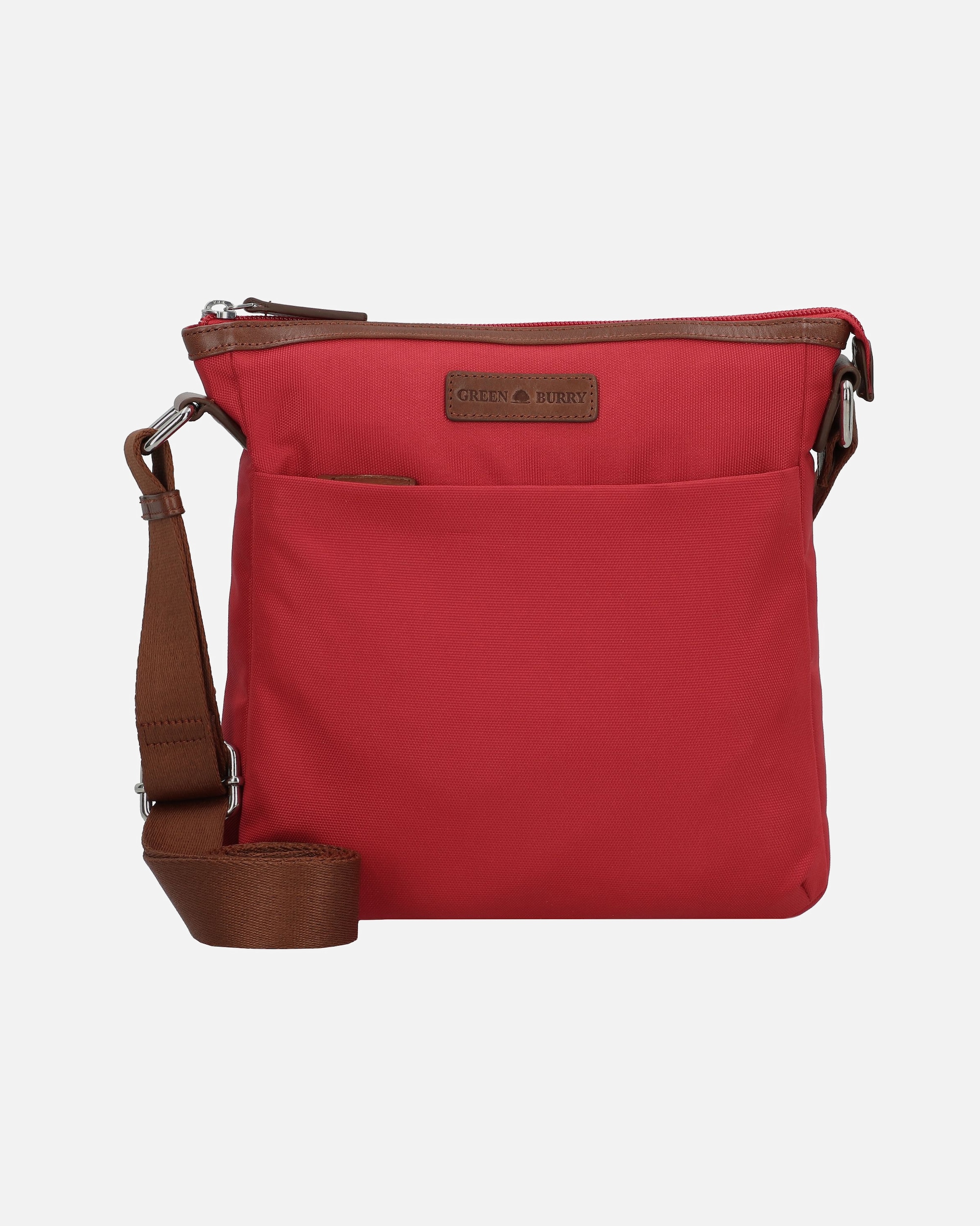 Tasche für Weiblich Greenburry Iris Umhängetasche rot
