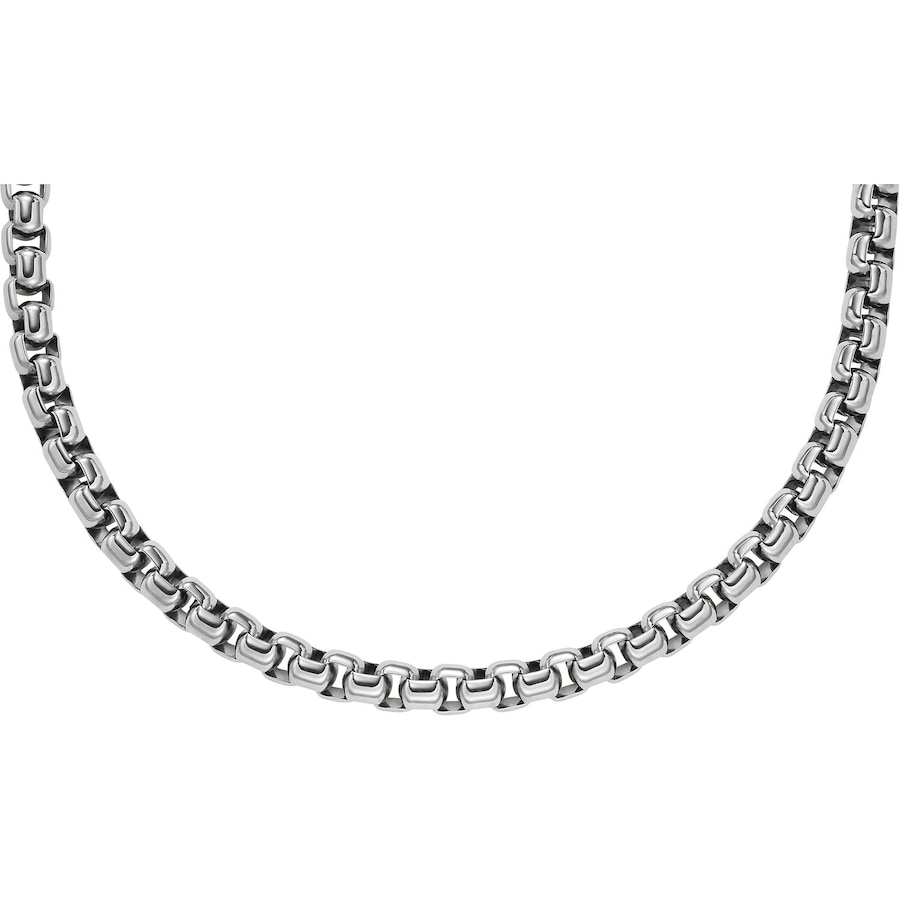 Fossil Kette Edelstahl silber Herren