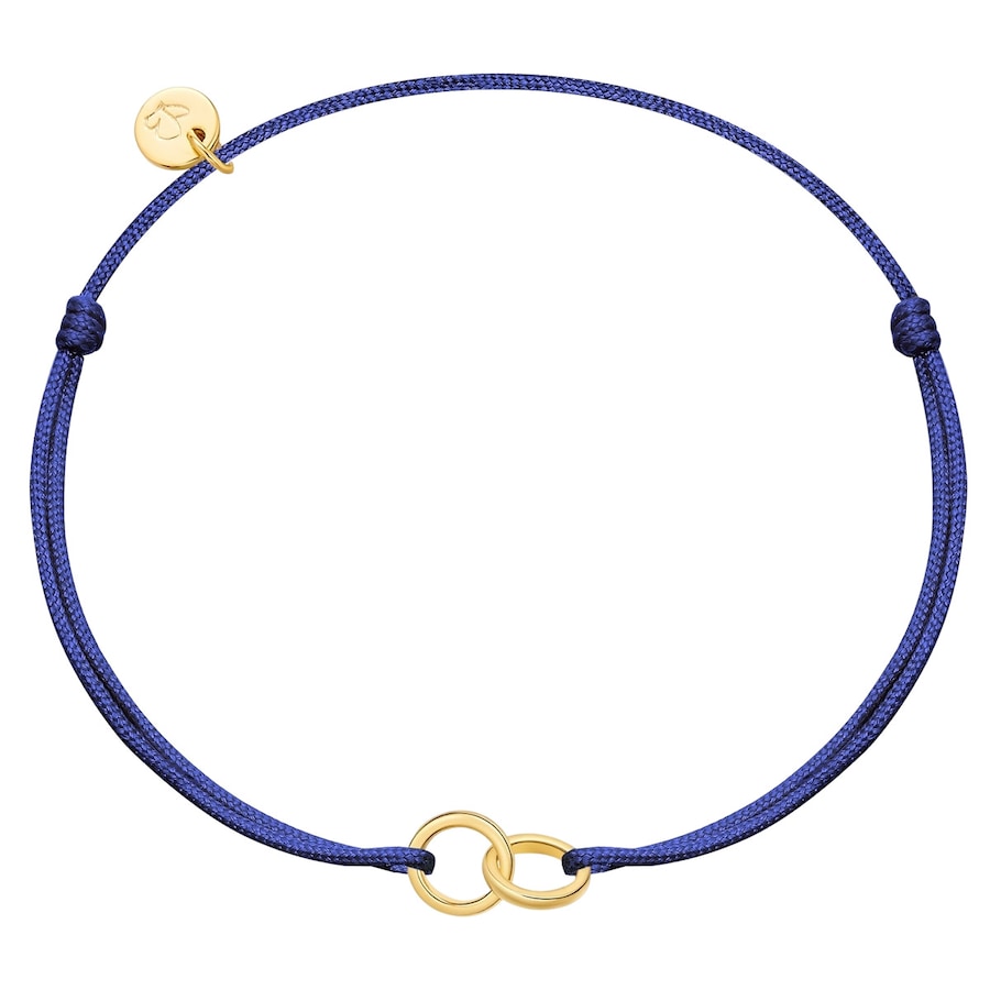 Glanzstücke München Armband aus Sterling Silber in gelbgold 15,0 - 22,0 cm, flexibel einstellbar Damen