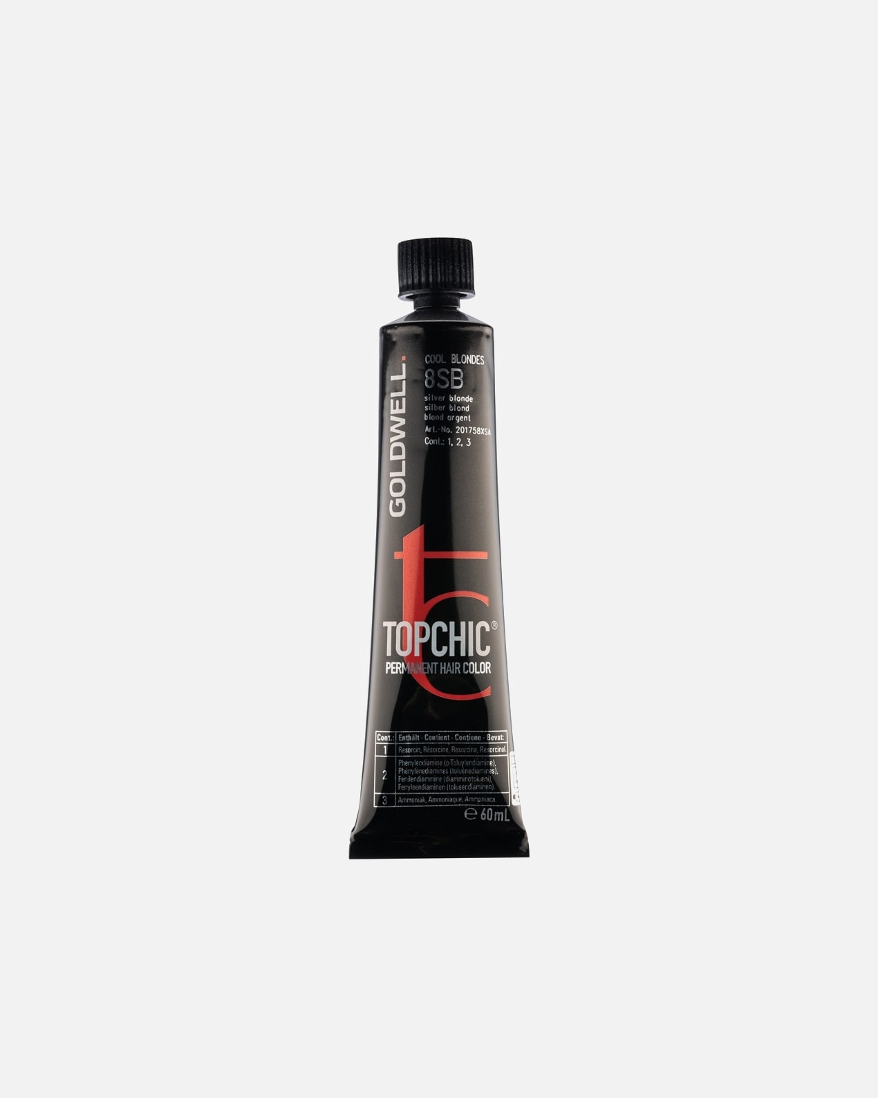 Haarfarbe für Weiblich Goldwell The Blondes Permanent Hair Color 8SB Silber Blond